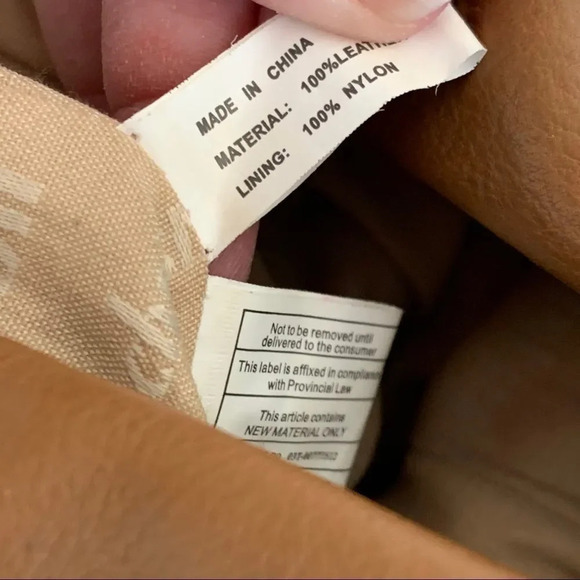 Christopher Kon Caramel Leather Hobo Bag Boho Tan Slouchy 70s‎ Vibes Whipstitch - Picture 12 of 12